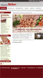 Mobile Screenshot of fleischerei-weber-gmbh.de